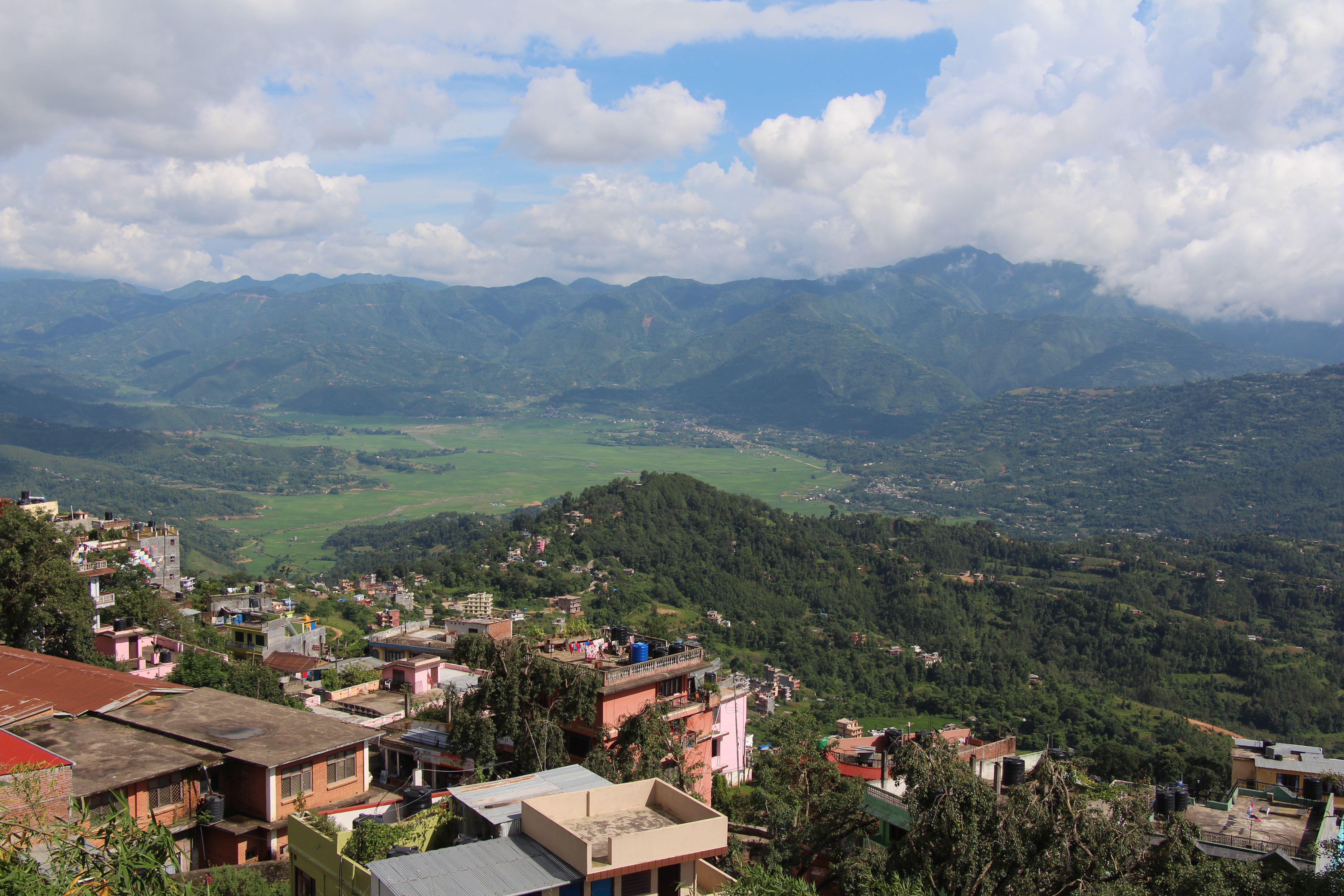 तानसेनबाट हेर्दा माडिफाट। -तस्विरः नयाँधार