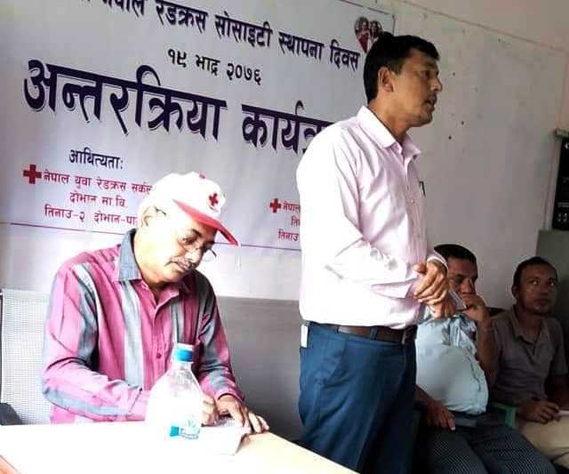 तिनाउ गाउँपालिकाले रेडक्रस मार्फत एम्बुलेन्स सेवा सञ्चालन गर्ने