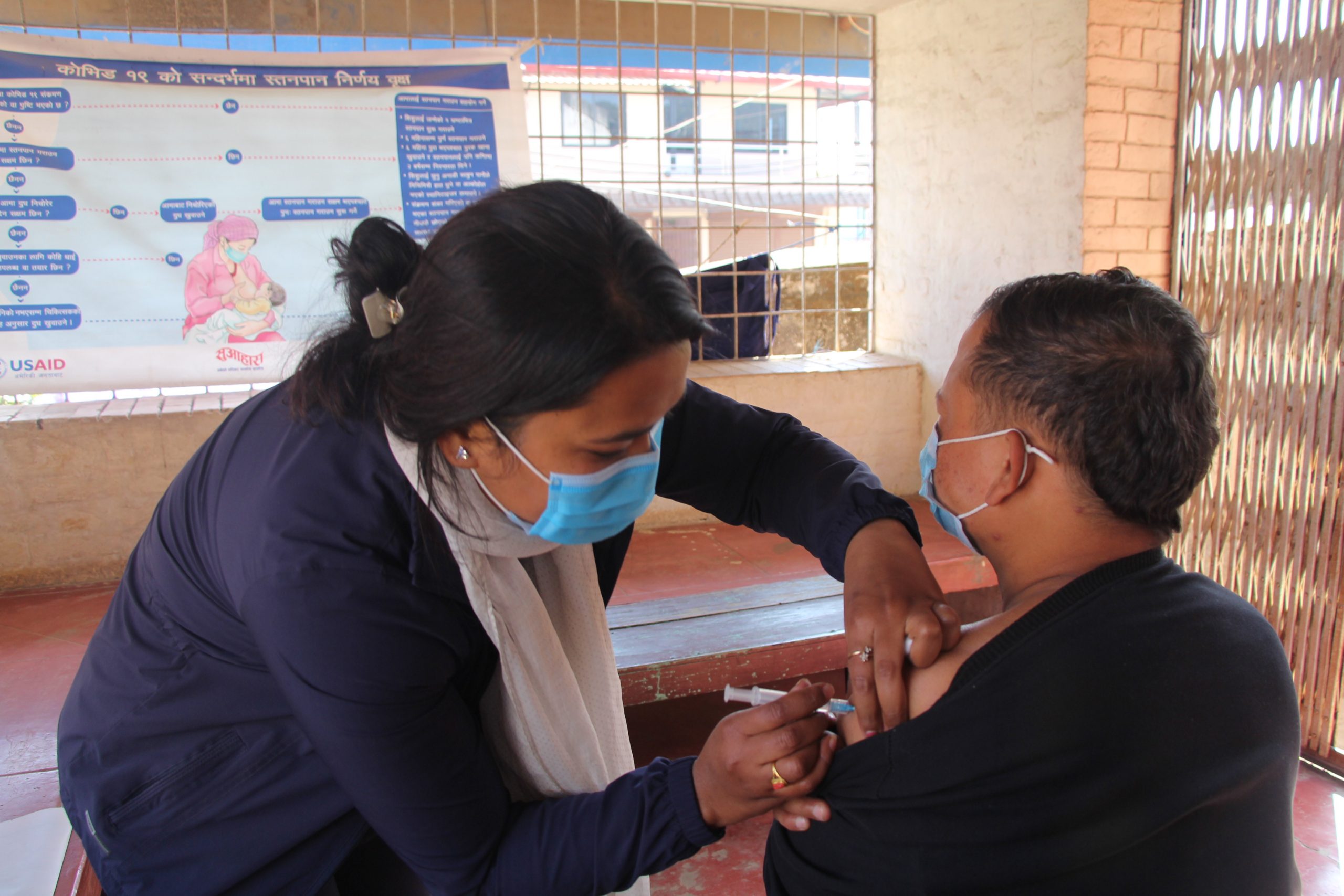 पाल्पामा कोरोना विरुद्धको खोप लगाउन सुरु, पहिलो दिनमा खोप लगाउनेको विवरणसहित