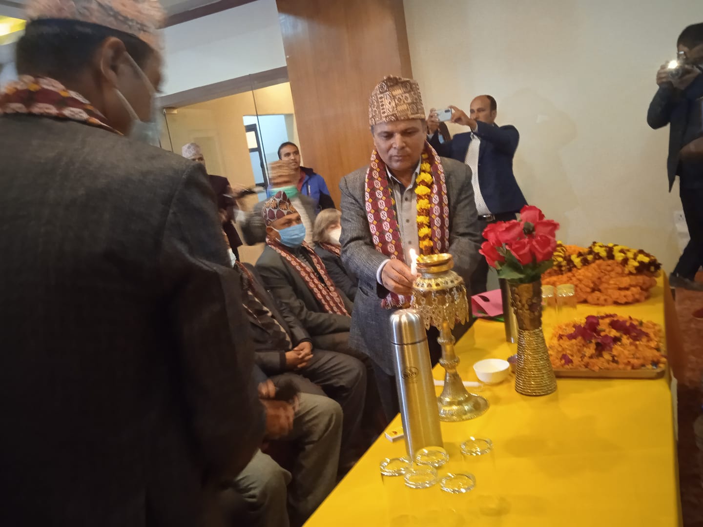 महासंघ लोकतन्त्र, प्रेस स्वतन्त्रताको पक्षमा  : अध्यक्ष आचार्य