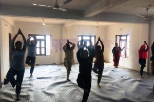रिब्दीकोटमा ३ दिने योग प्रशिक्षण कार्यक्रम सूरु