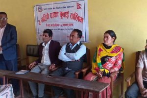 तिनाउ गाउँपालिकामा तीन महिने ढाका बुनाई तालिम सुरु