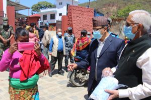 पाल्पामा तपाईको मास्क खोई अभियान सुरु