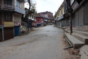 दोस्रो चरणको निषेधाज्ञामा सुनसान तानसेन!