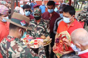 निकालिएन रणउजेश्वरी भगवतीको सिन्दुर यात्रा, औपचारिकताका लागि प्रतिमूर्ती परिक्रमा