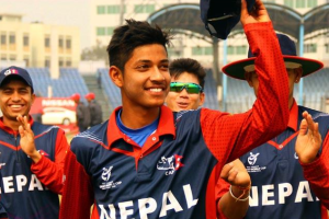 राष्ट्रिय क्रिकेट टोलीको कप्तानमा सन्दिप लामिछाने