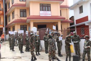 राष्ट्रिय सेवा दल पाल्पाले कोरोना संक्रमण रोक्न सचेतना फैलाउदै