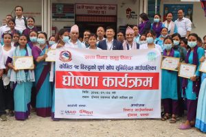 तिनाउ बन्यो कोरोना विरुद्ध पूर्ण खोप सुनिश्चित पहिलो पालिका