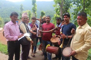 परम्परागत बाजा संरक्षण गर्दै रम्भा गाउँपालिका
