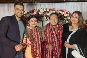 ‘कमेडी च्याम्पियन’बाट चर्चित विक्की र श्रद्धाले गरे इन्गेजमेन्ट