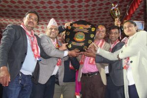 राष्ट्रपति रनिङ्ग शिल्ड प्रतियोगिताको उपाधि तानसेनलाई