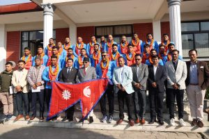 विजेता खेलाडीलाई प्रतिव्यक्ति दुईलाख पुरस्कार दिने प्रधानमन्त्रीको घोषणा