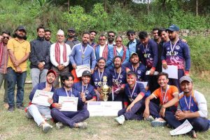 बराङ्दी क्रिकेट कपको उपाधि पिसिपीलाई