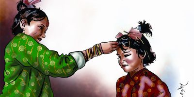 दशैंकाे साइत ११ः५३ बजे