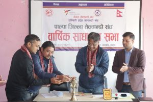 तेक्वान्दो संघ पाल्पाको साधारणसभा सम्पन्न