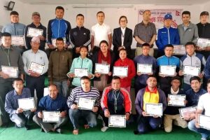 रैनादेवी छहराका विद्यालयका खेल शिक्षकलाई प्रशिक्षण