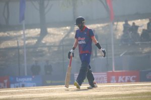 आईसीसी टी–२० विश्वकप २०२४ःनेदरल्यान्ड्सविरूद्ध नेपालका दुवै ओपनर आउट