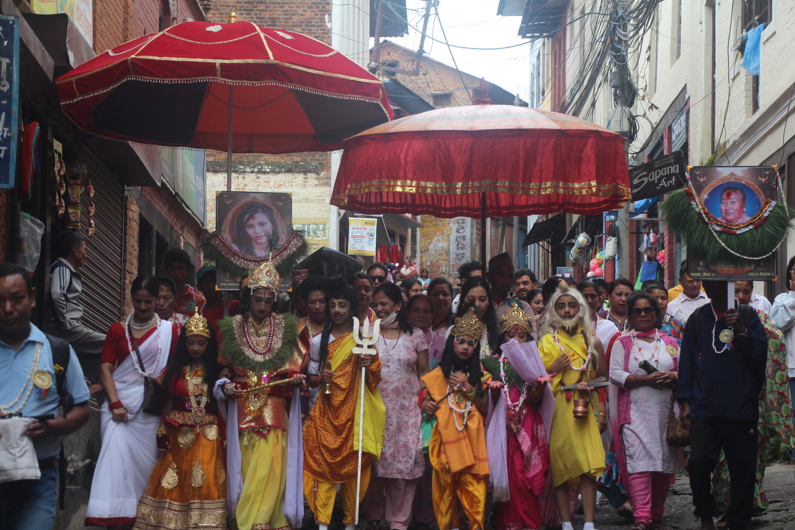 पाल्पामा सबै जातजातिले मनाए गाई जात्रा