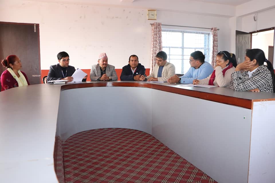 रिब्दीकोट गाउँपालिकामा प्रजनन स्वास्थ्य समन्वय समिति