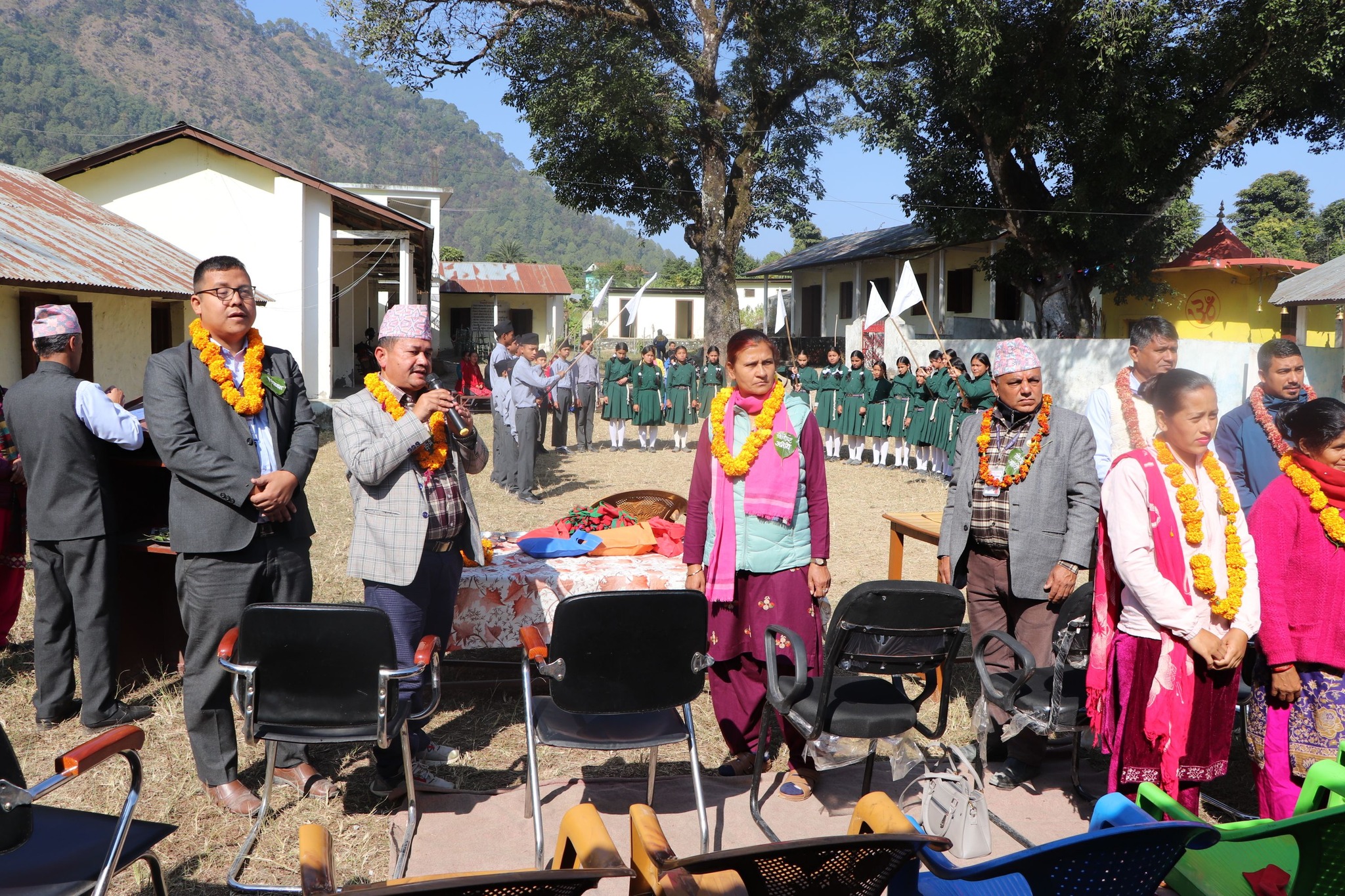 लघुवामा नेपाल स्काउट आदर्श लघुवा ट्रपको दीक्षान्त समारोहका सम्पन्न