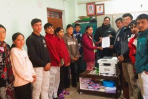 अखिल (क्रान्तिकारी) निसीखोला गाउँपालिकाले १३ बुँदे ज्ञापनपत्र बुझायो