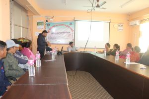 रामपुरमा युवा स्वरोजगार सम्बन्धि अभिमुखीकरण