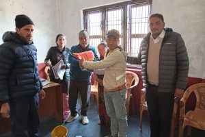 रिब्दीकोट गाउँपालिकामा रोजगारीमा  खटिने श्रमिकहरूलाई अभिमुखिकरण