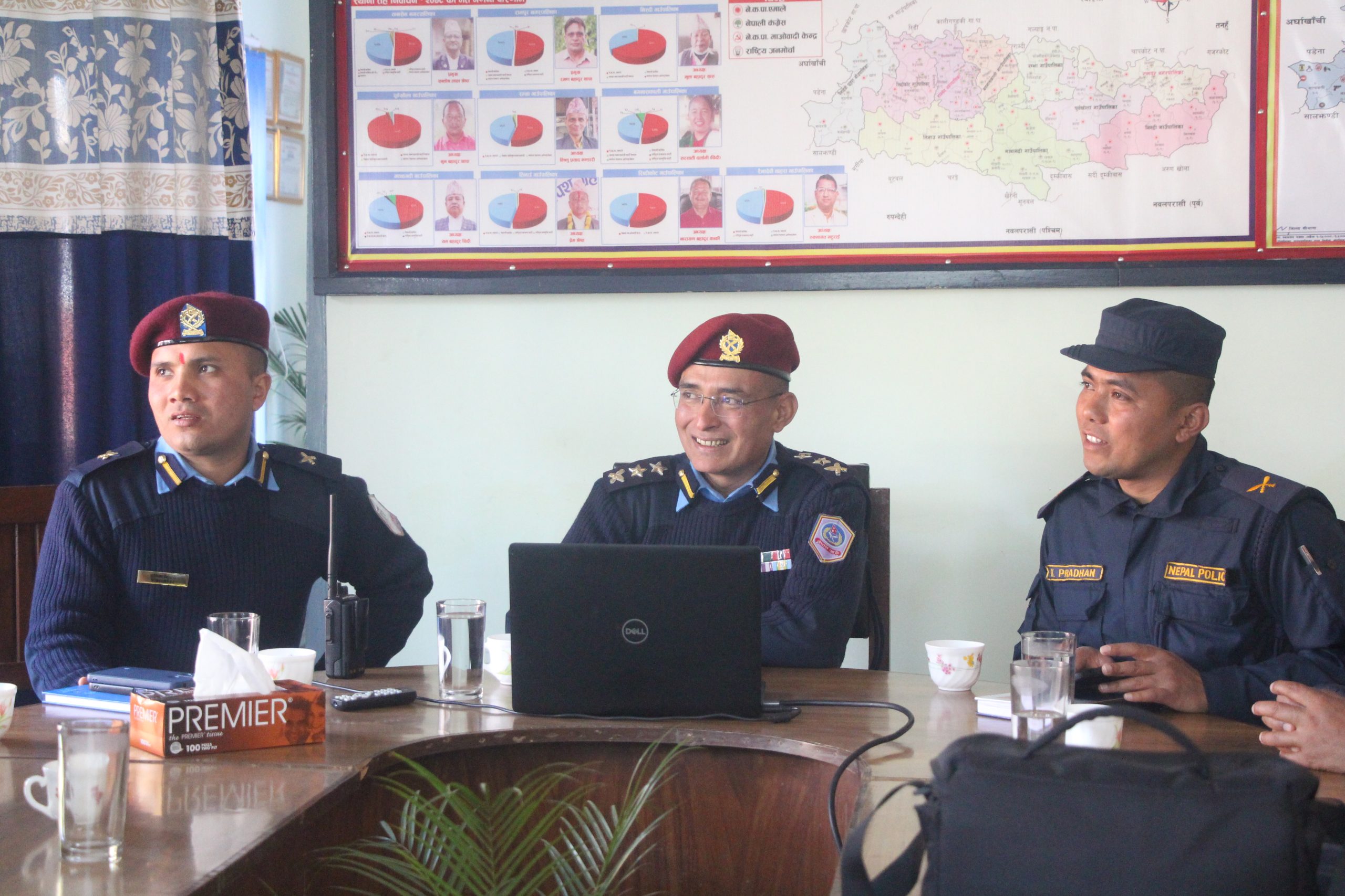 पाल्पा प्रहरीको प्रगति सार्वजनिक