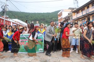 पाल्पामा निकालियो रोपाइँ जात्रा