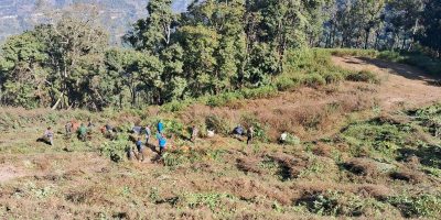जलेश्वरको महायज्ञ क्षेत्र : सरसफाईमा जुटे स्थानीय बासिन्दा