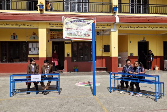 मावि स्तरीय रनिङ शिल्ड-‘हाजिरीजवाफ’को उपाधि सेन कपितानियोलाई