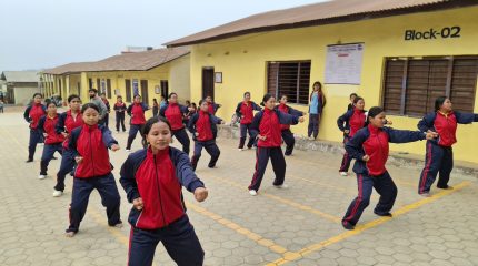 पाल्पा र गुल्मीका छात्राहरूका लागि ४५ दिने आत्मरक्षा तालिम