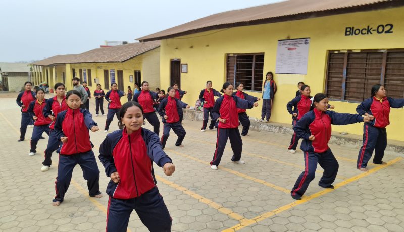 पाल्पा र गुल्मीका छात्राहरूका लागि ४५ दिने आत्मरक्षा तालिम