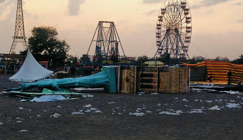 हावाहुरीले महामेलामा क्षति, बुधबारबाट नियमित संचालन हुने