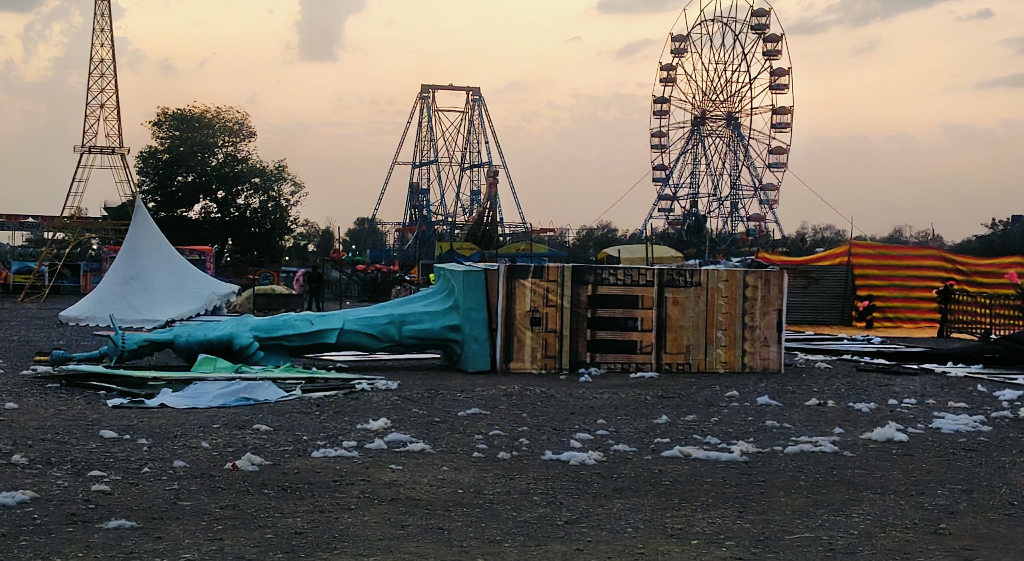 हावाहुरीले महामेलामा क्षति, बुधबारबाट नियमित संचालन हुने