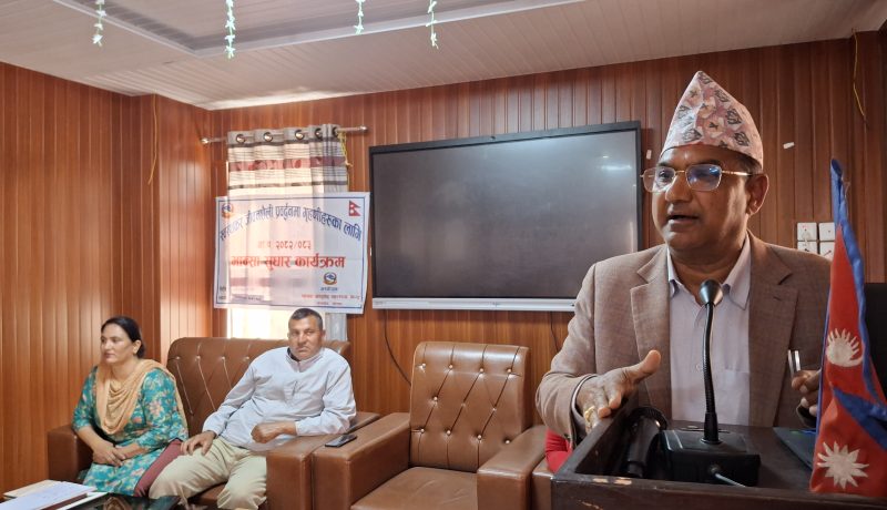 रैनादेवीमा भान्सा सुधार कार्यक्रम